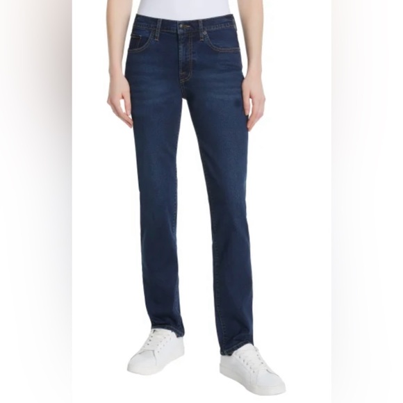 Lucky Brand Mid Rise Straight Leg Blue Jeans NWT 6/28 . NWT - Picture 1 of 6